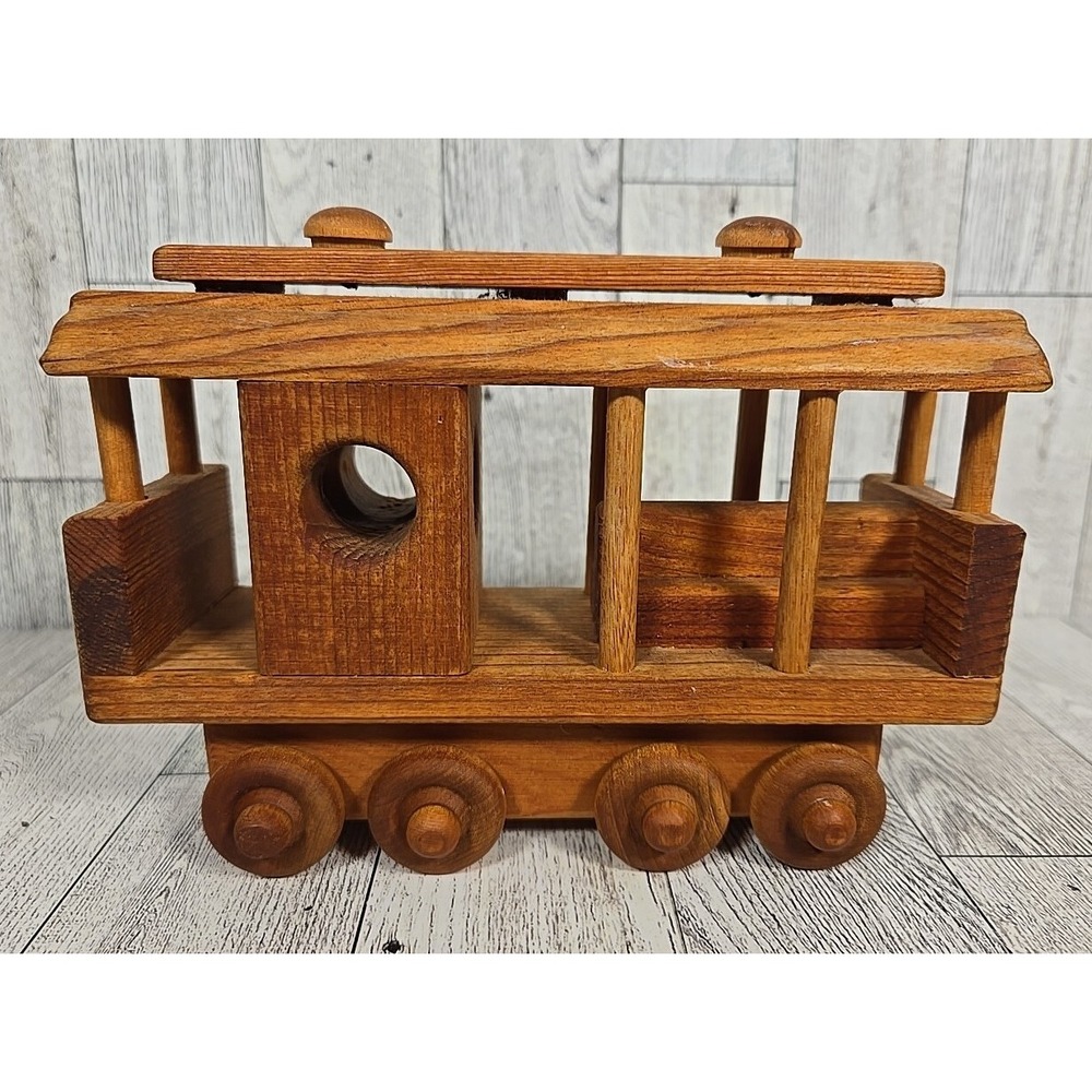 Creative Wood Designs Trolley Cable Car Handmade San Francisco Powell & Hyde